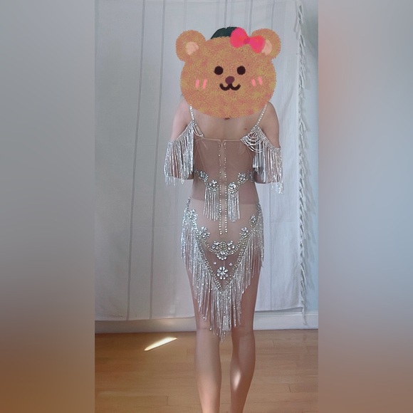 Birthday dress. Size S or M. Cup I think is 34 or 36 C/ D - Picture 5 of 9